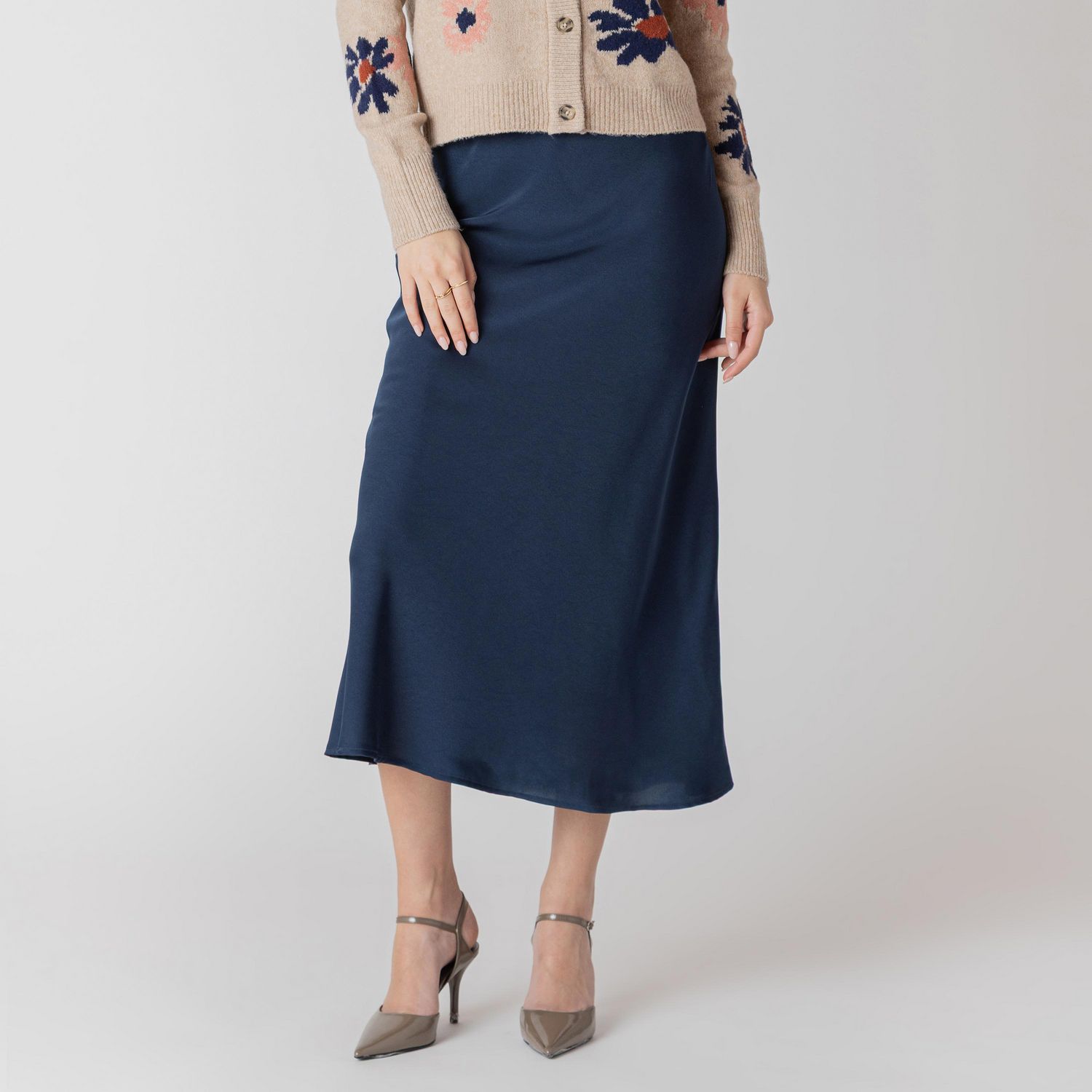 Devoted Jupe midi fluide