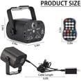 thumbnail image 2 of Party Lights Disco Lights,strobe Light Sound Activated Led Dj Lights Multiple Patterns Projector With Remote, 2 of 2