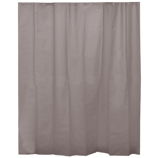 Taupe Extra Long Shower Curtain Liner Plastic 79"L x 71"W