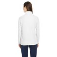 thumbnail image 2 of Core 365 Ladies' Fusion ChromaSoftâ„¢ Pique Quarter-Zip CE405W, 2 of 3