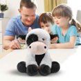 thumbnail image 1 of Peluche Vache Animal Cadeaux d'Anniversaire pour Femmes, Peluche Animal Mignon Peluche Animal Mignon, Jouets Peluche Cadeaux d'Anniversaire pour Femmes, 1 of 5