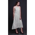 thumbnail image 2 of Bimba Robe Décontractée Longue Dos Nu à Col Licou pour Femmes, Robe de Plage Imprimée - Moyen, 2 of 6