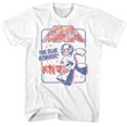 thumbnail image 1 of Mega Man Blue Bomber Again White Adult T-Shirt, 1 of 2