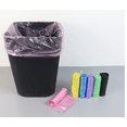 thumbnail image 2 of Black Trash Bags Strong 5 Rolls Set Garbage Bin Liners Small Plastic Kitchen Bathroom Office Home Waste Disposal Bags Heavy Duty Design In Black Color For Everyday Cleaning Needs 60Pcs Bag, 2 of 4