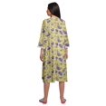 thumbnail image 4 of Moomaya Robe de Nuit d'Allaitement en Coton à Col Rond Imprimée pour Femmes, 4 of 6