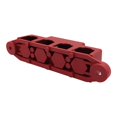 thumbnail image 4 of Miulika 4 Post Power Distribution Block with Cover 250 Amp Rating 48V Solar Wiring Heavy Red M8, 4 of 5