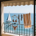 thumbnail image 5 of Functional Windproof Sock Clip Clothesline Portable Folding Sock Rack Underwear Clothesline Rack Balcony Travel Versatile Clothes Clip Drying Organizer, 5 of 5