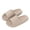 Khaki, variant on Pisexur Slippers for Women and Men Open Toe House Slippers Non-Slip Solid Color Shower Shoes Unisex Cozy Thick Bottom Indoor Home Shoes Sandals on Clearance