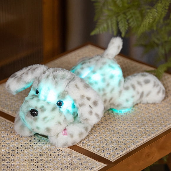 Nilvkv 35cm 13.8 '' Colored Light Lint Animals Toy LED Lint Toy Luminous Pillow Chi1dren's Birthday Gift Without Battery, Stuffed&Plush Animals