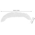 thumbnail image 2 of ROMANSENTIAL 1Pair Lightweight White Mesh Sleeves Detachable Wedding Dress Sleeve Add Ons, 2 of 8
