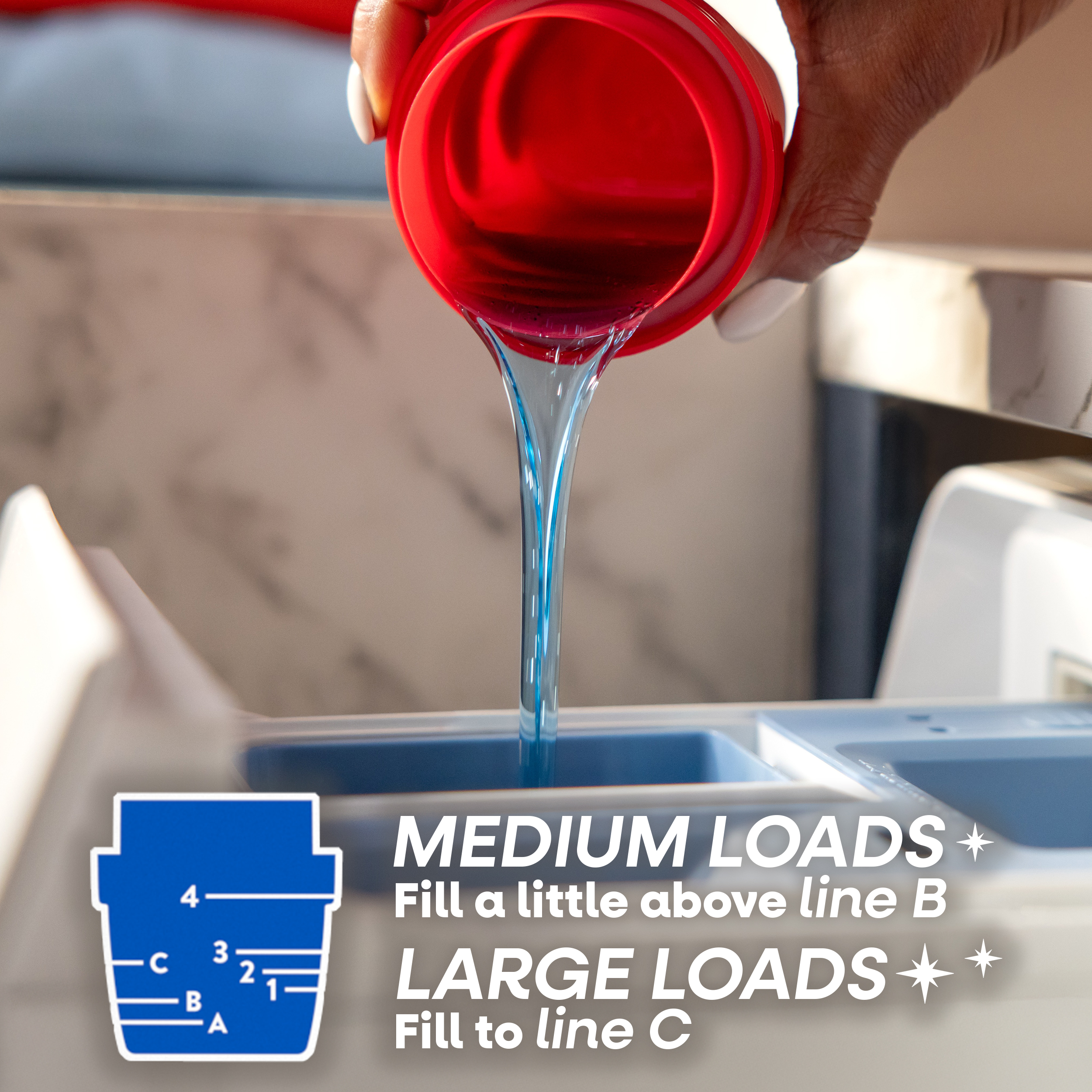 Détergent à lessive liquide Persil TripleCareMC Nettoyage en profondeur Fraîcheur intense 3,72 L, 96 brassées