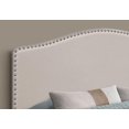 thumbnail image 2 of Monarch Specialties Bed, Headboard Only, Queen Size, Bedroom, Upholstered, Linen Look, Beige, Transitional, 2 of 4