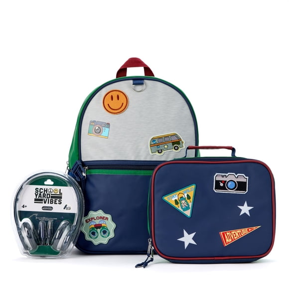 Happy Camper Adventure School Yard Vibes Backpack Set