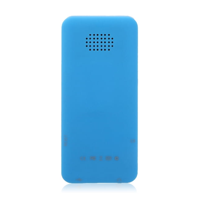 MP4 Music Players External Bluetooth-compatible E-book Voice Recorder Electronics Replacement for Windows XP/VISTA/Windows 8 Blue 64G