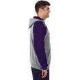 thumbnail image 2 of Jerzees Mens NuBlend Color-Block Raglan Pull Over Hooded Sweatshirt, 3XL, 2 of 7