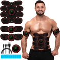 thumbnail image 1 of Drezela Electronic Muscle Stimulator, Abs Stimulator Muscle Toner, Ab Machine Trainer USB Rechargeable Gear for All Body, Fitness Strength Training Workout Equipment for Men and Women H9, 1 of 6