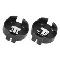 thumbnail image 3 of 40 Pcs CR2450 Coin Cell Button Battery Socket Holder Case 2 Pins Black, 3 of 4