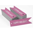 thumbnail image 2 of Inkdotpot Silver Foil Paper Hang Tags Happy Holiday Favor Tags 50 Pieces, 2 of 6