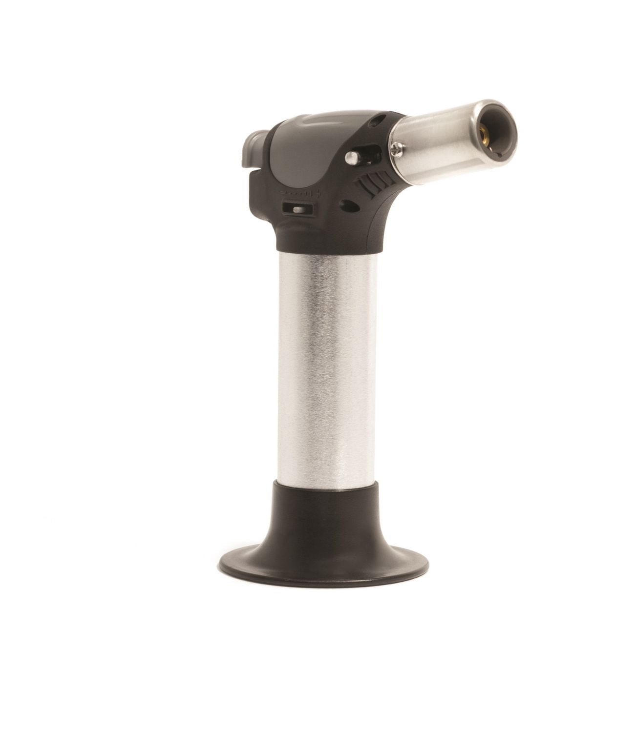 RICARDO Torche Culinaire, Fonctionne au Butane, Flamme Réglable, Loquet de Sécurité, Flamme Puissante, Idéale pour Crème Brûlée, Fromage, Design Compact, Corps en Aluminium