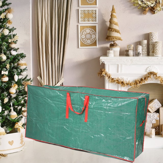 KTTECTOA Christmas Tree Storage Bag PE Woven Festival Gift Large Capacity Large Size Storage Bag Christmas Tree Bag Clearance Home and Kitchen Canada Days Home and Kitchen Kitchen