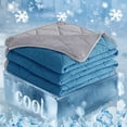 thumbnail image 4 of Air Conditioning Fan,Summer Air Conditioning Quilt - Cool Feeling Ice Silk Thin Comforter Washable Bedding, 4 of 6