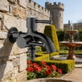 thumbnail image 1 of Stainless Steel Double Outlet Faucet | 1 In 2 Out Control Tap with Two Separate Switches | Rust Resistant Heavy Duty for Garden, Balcony, Bathroom, Laundry – 304 Metal Black Silver | Easy DIY, 1 of 6