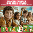 thumbnail image 2 of Quokka Flash Cards for Kids – Flashcards for Preschool Learning – 104 Food Flash Cards for Toddlers, 2 of 5