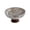 B, variant on Coffee Table Tray Plastic 10.24 in x 10.24 in x 5.12 in Gray Fruit Vegetable Snack Serving Plate with Detachable Drain Base