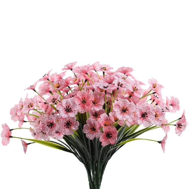 Flowers Artificial for Decoration,Flowers for Decoration Simulation Violet Artificial Flowers Outdoor Protection Artificial Flowers Garden Decoration Artificial Flowers