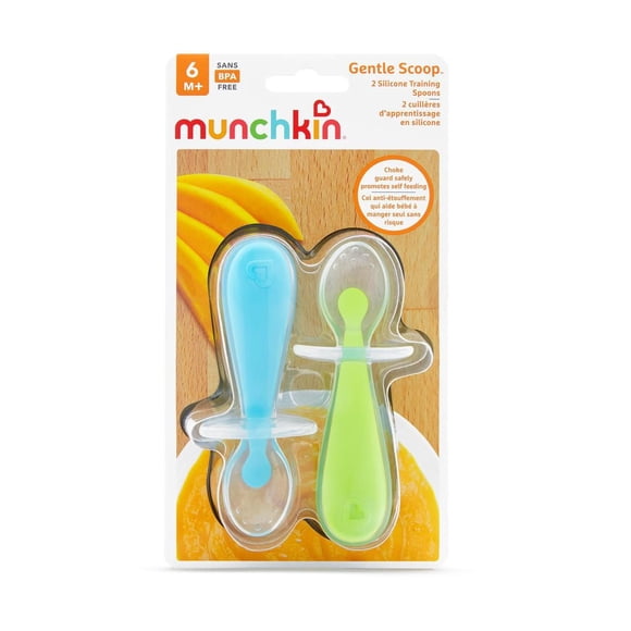 Munchkin Gentle Scoop™ Silicone Training Spoons