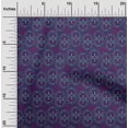 thumbnail image 1 of oneOone Georgette Viscose Fabric Swirl Block Decor Fabric Printed BTY 42 Inch Wide, 1 of 1