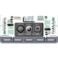 thumbnail image 1 of Fixation pour plaque d’immatriculation Find My Auto Cruiser Accessories, 1 of 7