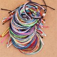 thumbnail image 3 of Braided Bracelet Adjustable Chic Multicolor Aesthetic Jewelry Drawstring Handcrafted Hand Rope Women Accessories for Teen Girls Green+Blue, 3 of 9