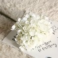 thumbnail image 4 of Baohd 4pcs/set Versatile And Realistic Flower For Home Decoration Wedding Artificial Flowers Fake Flower white 1Set, 4 of 6