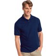 thumbnail image 1 of Hanes Men's Cotton-Blend EcoSmart Jersey Polo - 054X, 1 of 1