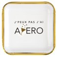 thumbnail image 1 of Exquisite Apero Theme Party Dinner Plates - White, Elegant & Trend-Setting for Memorable Birthdays, 1 of 1