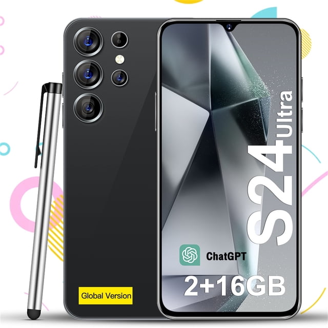 TopLLC Unlocked Android Smartphone 16GB ROM 2GB RAM Android Phone 6.5IN HD Cell Phone 13MP Camera System 3520mAh Phone Mobile Phone Large Storage a Smartphone