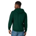 thumbnail image 2 of Hanes Mens ComfortBlend EcoSmart Full Zip Hoodie, M, Deep Forest, 2 of 7