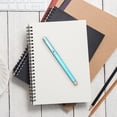 thumbnail image 2 of Light Blue Student Exam Pen 0.5Mm Press Type Gel Ink Pen Quick Drying Writing Pen Set Of 1 Light Blue Ink Pen For School Office Note Taking Smooth Writing Comfort Grip Design 20G Lightweig, 2 of 3