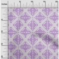 thumbnail image 1 of oneOone Viscose Jersey Fabric Check Kasuri Print Fabric BTY 60 Inch Wide, 1 of 5