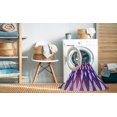 thumbnail image 2 of Ahgly Tapis d'Intérieur Lavable en Machine Carré Transitionnel Violet Vif, 6 Pieds Carré, 2 of 7