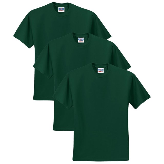 Jerzees T-Shirt pour Adulte en Mélange Épais, Lot de 3