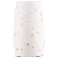 thumbnail image 2 of Bouclair White Star Cutout Ceramic Table Lamp, 2 of 4