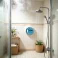 thumbnail image 4 of Waterproof Bathroom Wall Clock with Suction Cup Mount and Quiet Quartz Movement for Shower Use, 4 of 6