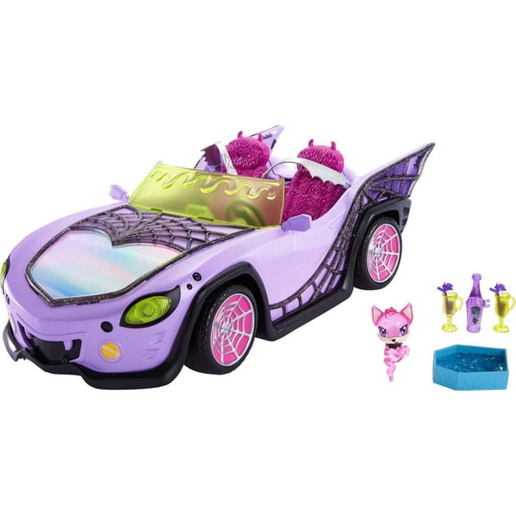 Monster High Ghoul Mobile Vehicle with Pet & Accessories (FR)