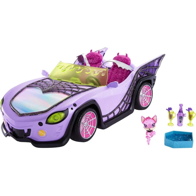 Monster High Ghoul Mobile Vehicle with Pet & Accessories (FR)