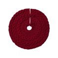 thumbnail image 2 of Wzzjkit Christmas Tree Skirt, Red and White Backgrond Snowflake Tree Skirt, Winter Xmas Tree Mat Decor for Home Party Holiday Decorations (Multiple Styles Available), 2 of 7