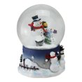 thumbnail image 2 of Northlight Snowman Famille Musical Noël Snow Globe - 7 Pouces, 2 of 4