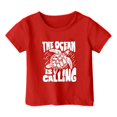 thumbnail image 3 of Hauts Filles Décontractés Enfants Motif Lettres Multicolores Manches Courtes Col Rond T-Shirts et Chemises, 3 of 3