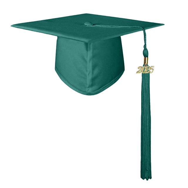 MIASHUI Kids Kindergarten Graduation Caps with Tassel Preschool Uniform Accessories,Green,S